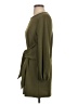 Unbranded Solid Green Casual Dress Size S - photo 5