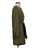 Unbranded Solid Green Casual Dress Size S - photo 4