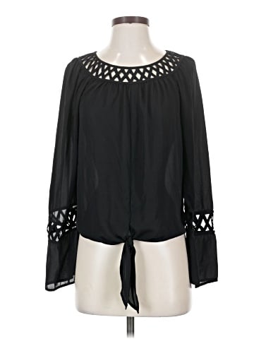 XOXO Long Sleeve Blouse (view 1)