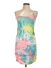 Absolutely! Tie-dye Teal Cocktail Dress Size L - photo 1