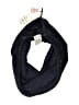 Uniqlo 100% Polyester Black Blue Scarf One size - photo 1