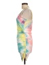 Absolutely! Tie-dye Teal Cocktail Dress Size L - photo 5