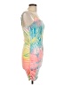 Absolutely! Tie-dye Teal Cocktail Dress Size L - photo 4