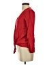 Silence and Noise Red 3/4 Sleeve Blouse Size S - photo 5