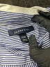 Lands' End Stripes Blue Long Sleeve Button-Down Shirt Size 20W - photo 7