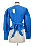 Veronica Beard 100% Polyester Blue Long Sleeve Blouse Size 0 - photo 2