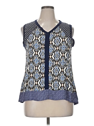 B.l.e.u. Sleeveless Blouse (view 1)
