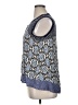 B.l.e.u. 100% Rayon Blue Sleeveless Blouse Size XL (petite) - photo 5