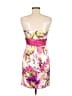 Jodi Kristopher Floral Pink Purple Cocktail Dress Size 11 - 12 - photo 2