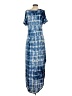Venus Tie-dye Blue Casual Dress Size XS - photo 2