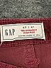 Gap Burgundy Jeans Size 27R - photo 7