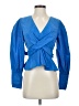 Veronica Beard 100% Polyester Blue Long Sleeve Blouse Size 2 - photo 1