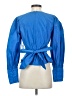 Veronica Beard 100% Polyester Blue Long Sleeve Blouse Size 2 - photo 2