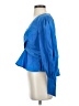 Veronica Beard 100% Polyester Blue Long Sleeve Blouse Size 2 - photo 5