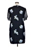 CeCe 100% Polyester Floral Blue Casual Dress Size 14 - photo 2