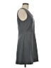 Theory 100% Polyester Solid Gray Casual Dress Size 6 - photo 4