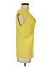MICHAEL Michael Kors Yellow Sleeveless Blouse Size S - photo 4