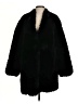 MNG 100% Polyester Black Faux Fur Jacket Size S - photo 1