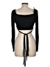 Louna Black Long Sleeve Top Size M - photo 2