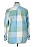 Eddie Bauer Checkered-gingham Blue Long Sleeve Button-Down Shirt Size XL - photo 2