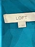 Ann Taylor LOFT 100% Polyester Teal Sleeveless Blouse Size S - photo 7