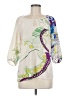 Tibi 100% Silk Ivory Blouse Size 8 - photo 1