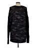 Athleta Camo Black Pullover Sweater Size L - photo 2
