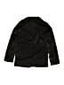 H&M 100% Polyester Solid Black Blazer Size 10 - photo 2