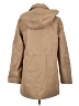 Kate Spade New York 100% Polyester Floral Solid Tan Trenchcoat Size S - photo 2