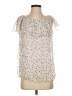 Giusy 100% Silk Ivory Sleeveless Silk Top Size S - photo 1