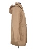 Kate Spade New York 100% Polyester Floral Solid Tan Trenchcoat Size S - photo 4