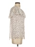 Giusy 100% Silk Ivory Sleeveless Silk Top Size S - photo 4