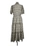 Max Studio Paisley Green Ivory Casual Dress Size L (estimated) - photo 2