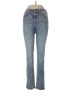 Rag & Bone/JEAN Chevron-herringbone Blue Jeans Size 26 waist - photo 1