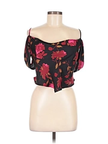 Free People Short Sleeve Blouse (view 1)