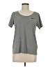 Nike 100% Polyester Gray Active T-Shirt Size M - photo 1