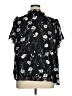 Monday Fun 100% Polyester Black Short Sleeve Blouse Size 1X - photo 2