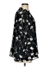 Monday Fun 100% Polyester Black Short Sleeve Blouse Size 1X - photo 4