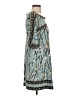 BCBGMAXAZRIA Print Teal Casual Dress Size XS - photo 4