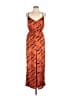 Topshop 100% Polyester Orange Jumpsuit Size 8 - 10 - photo 1