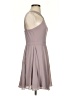 Lulus 100% Polyester Solid Gray Cocktail Dress Size S - photo 4