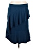 Garnet Hill Blue Casual Skirt Size L - photo 1