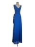 BCBGMAXAZRIA 100% Polyester Blue Cocktail Dress Size S - photo 1