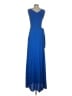 BCBGMAXAZRIA 100% Polyester Blue Cocktail Dress Size S - photo 2