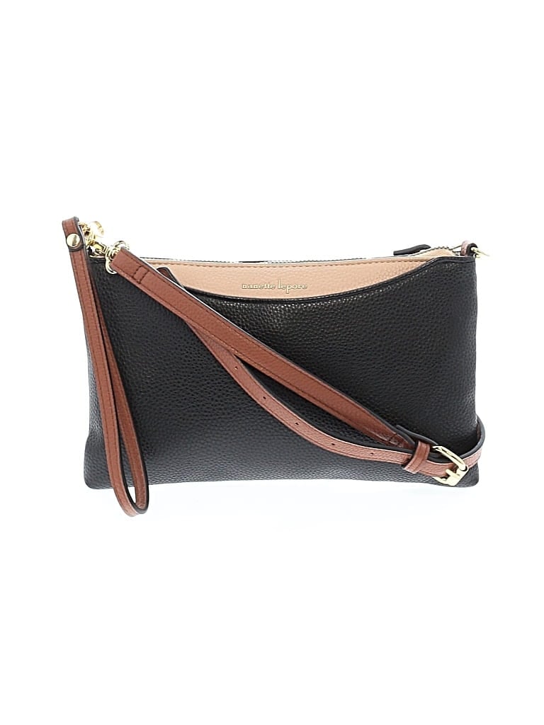Pre-owned Nanette Lepore Crossbody Bag In Black