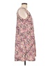 Perceptions Paisley Pink Casual Dress Size L (petite) - photo 4