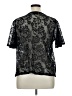Worthington 100% Polyester Black Short Sleeve Top Size 1X - photo 2