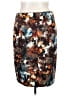 Cupio Print Brown Formal Skirt Size XL - photo 2