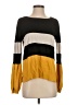 INC International Concepts Color Block Yellow Pullover Sweater Size S - photo 1