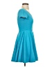 C.W. Designs Solid Teal Casual Dress Size XXS (estimated) - photo 4